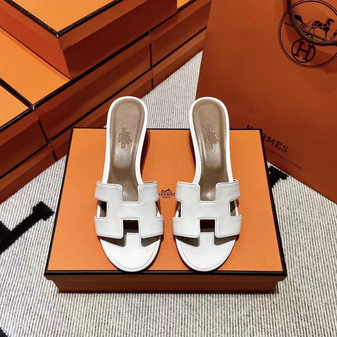 에르메스 올수공 오아시스 슬리퍼 샌들 스위프트 08